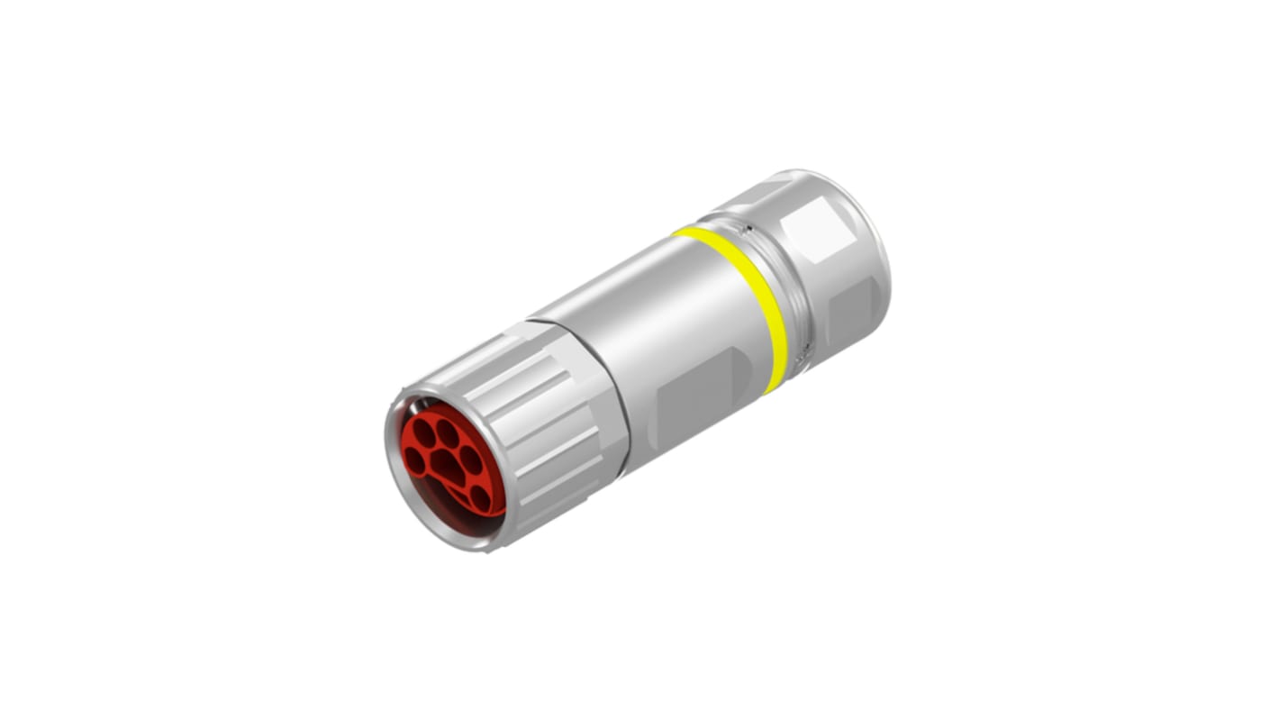 Conector CONEC hembra serie 58-20 de 10 vías hembra, Cable, IP65, IP67