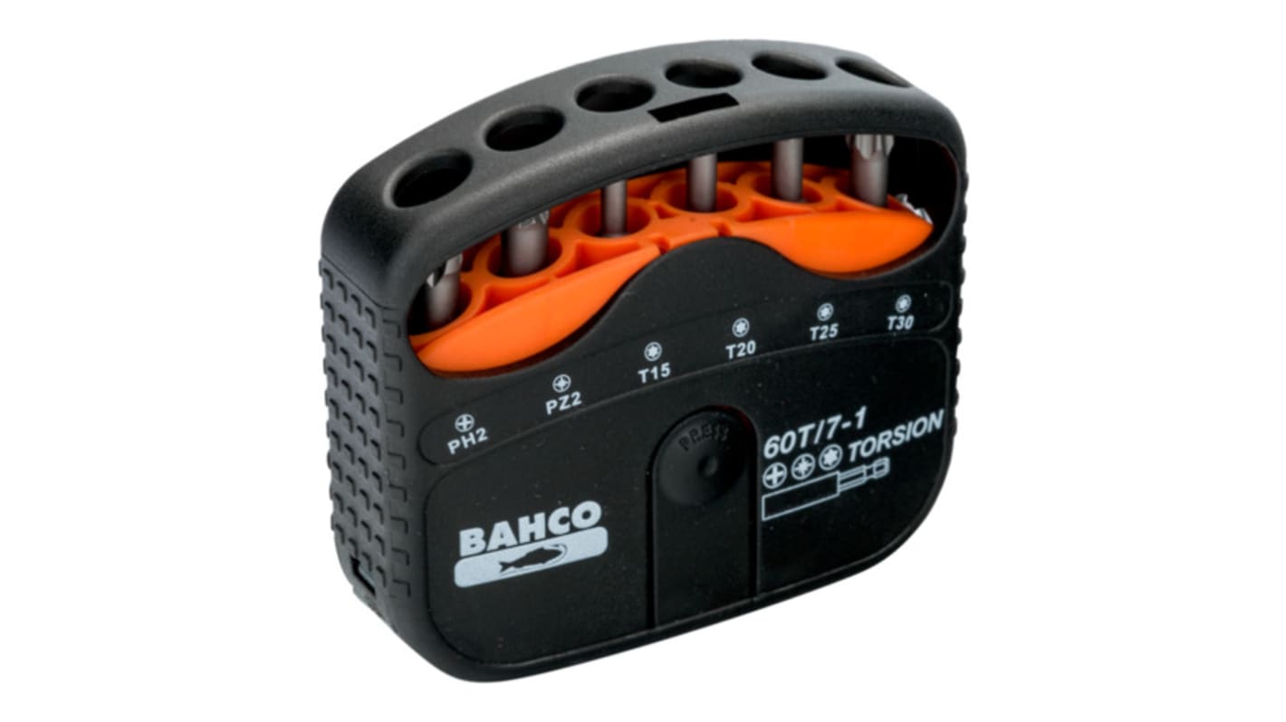 Bahco Torsion Bit Set 7 Pieces