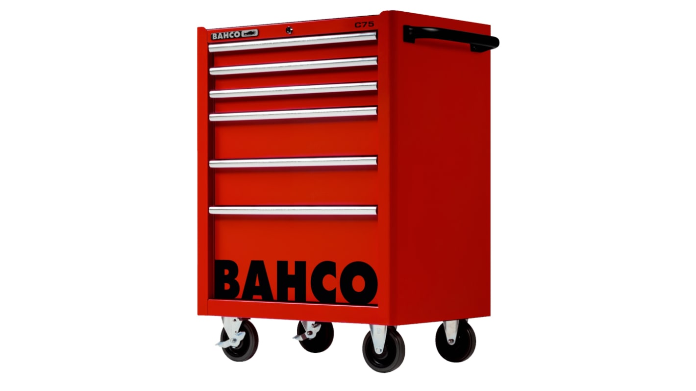 Bahco 6 Shelf Trolley, 956 x 501 x 763mm, 30kg Load