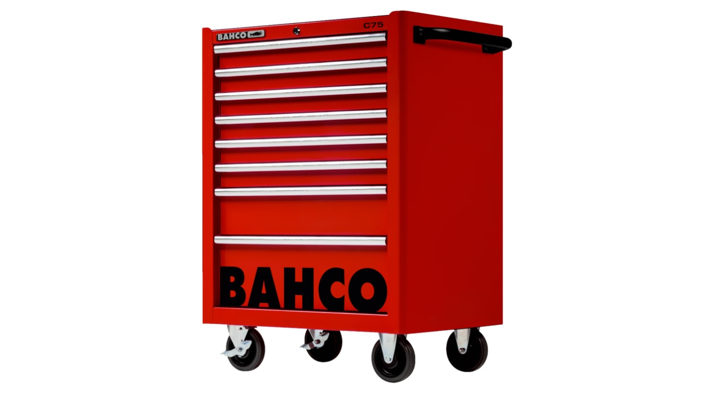 Bahco 8 Shelf Trolley, 956 x 501 x 763mm, 30kg Load