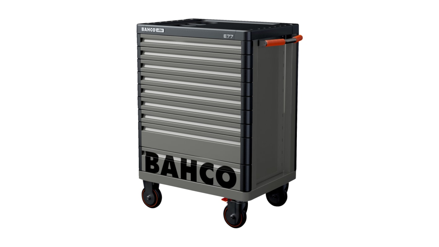 Bahco 9 Shelf Trolley, 976 x 510 x 820mm, 45kg Load
