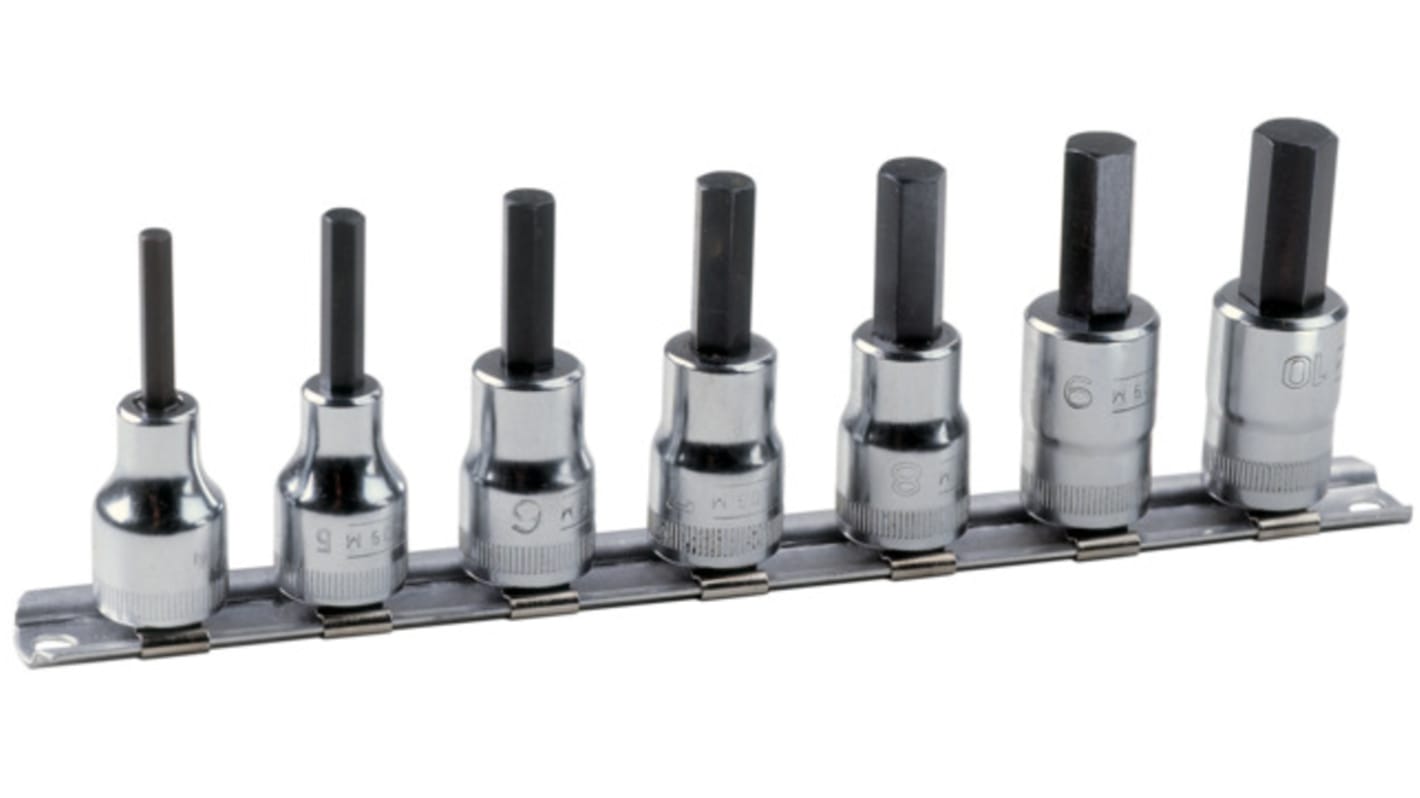 Bahco Socket Driver Set 7 Pieces