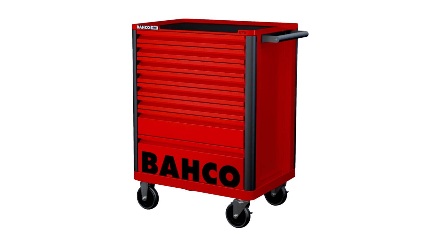 Bahco 8 Shelf Trolley, 952 x 510 x 782mm, 30kg Load