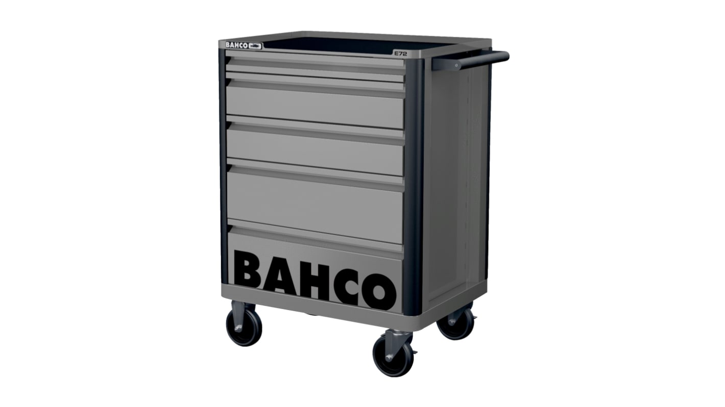 Bahco 5 Shelf Trolley, 952 x 510 x 782mm, 30kg Load