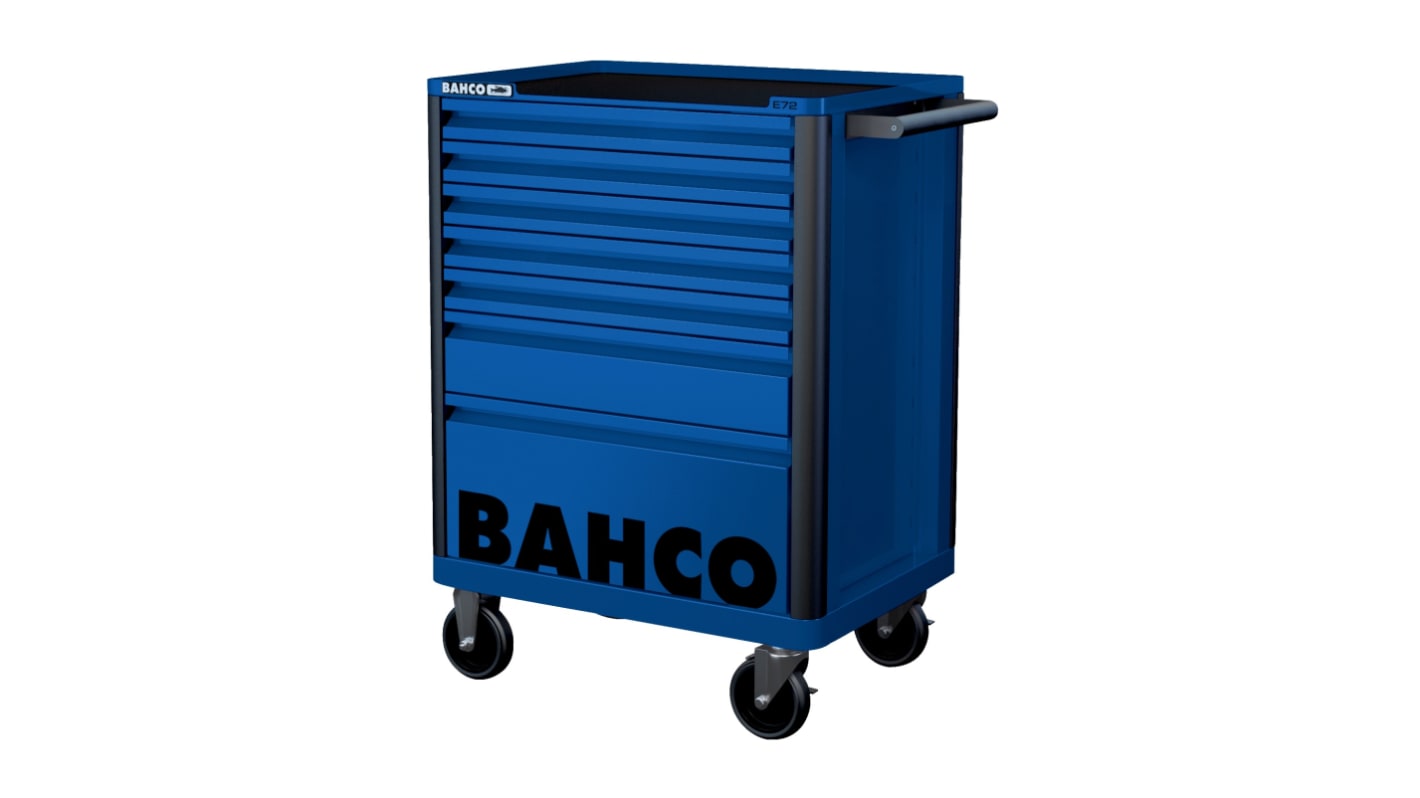 Bahco 7 Shelf Trolley, 952 x 510 x 782mm, 30kg Load