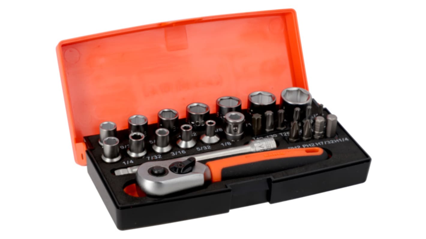 Bahco 25-Piece 1/4 in