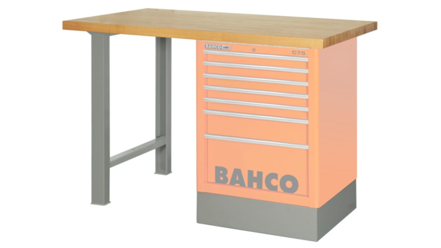 Banco di lavoro Bahco 1495KWB18TW, 1800mm x 750mm x 1030mm, carico 1500kg