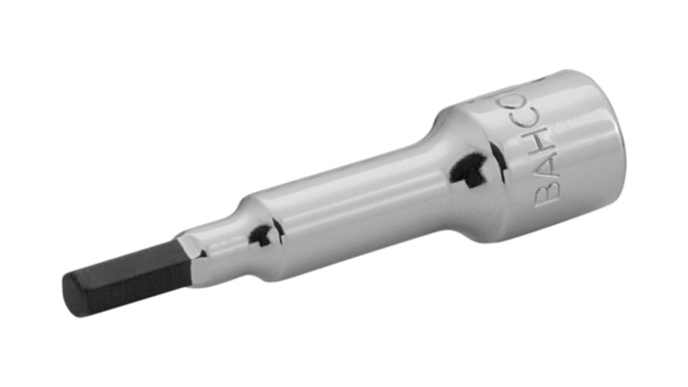 Bahco A6709M-4 4 mm Langer Steckschlüssel, Länge 50 mm