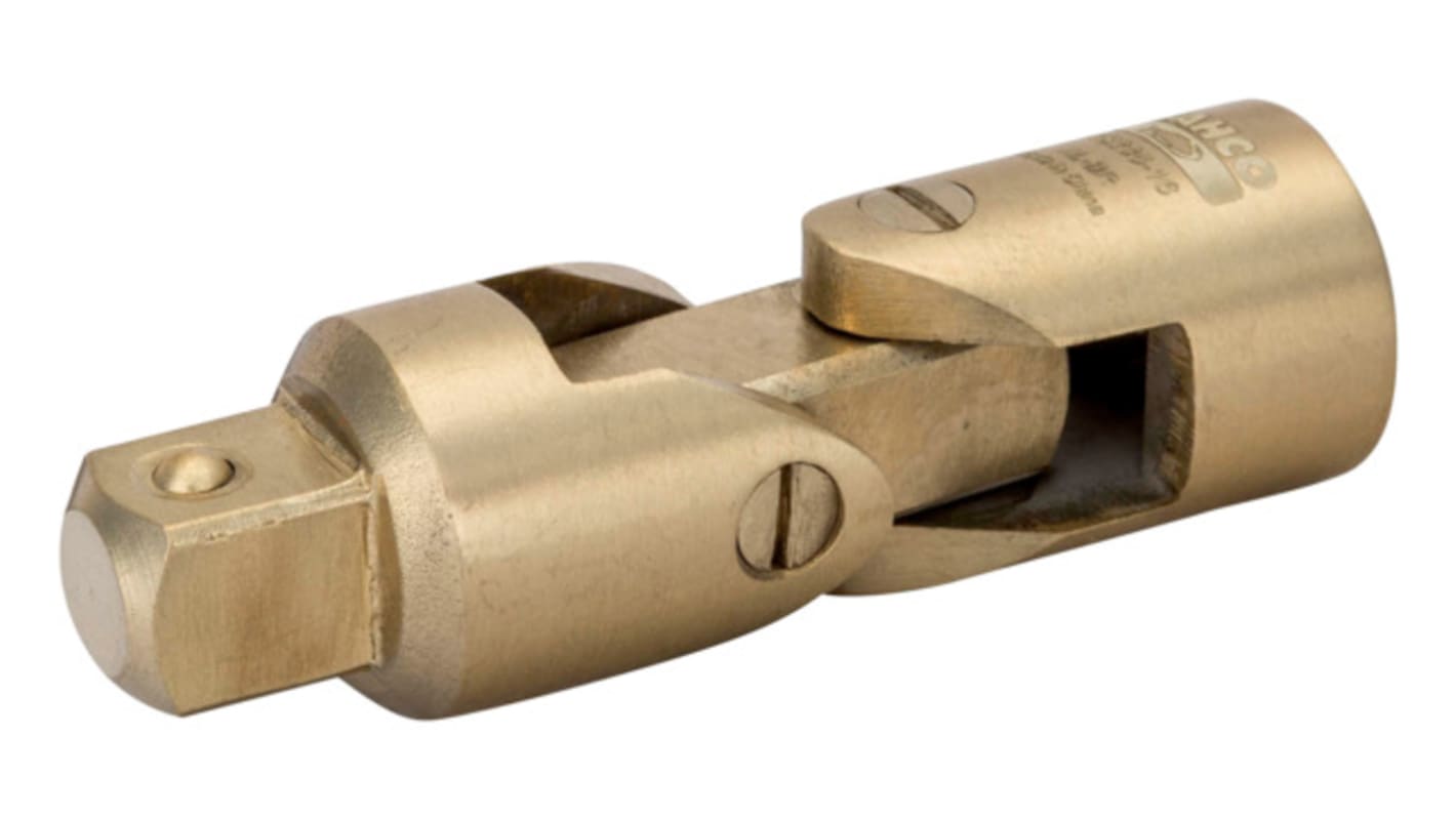 Bahco NS236-16 1/2 in Non-Sparking Drive Universal Joint, 80 mm Overall