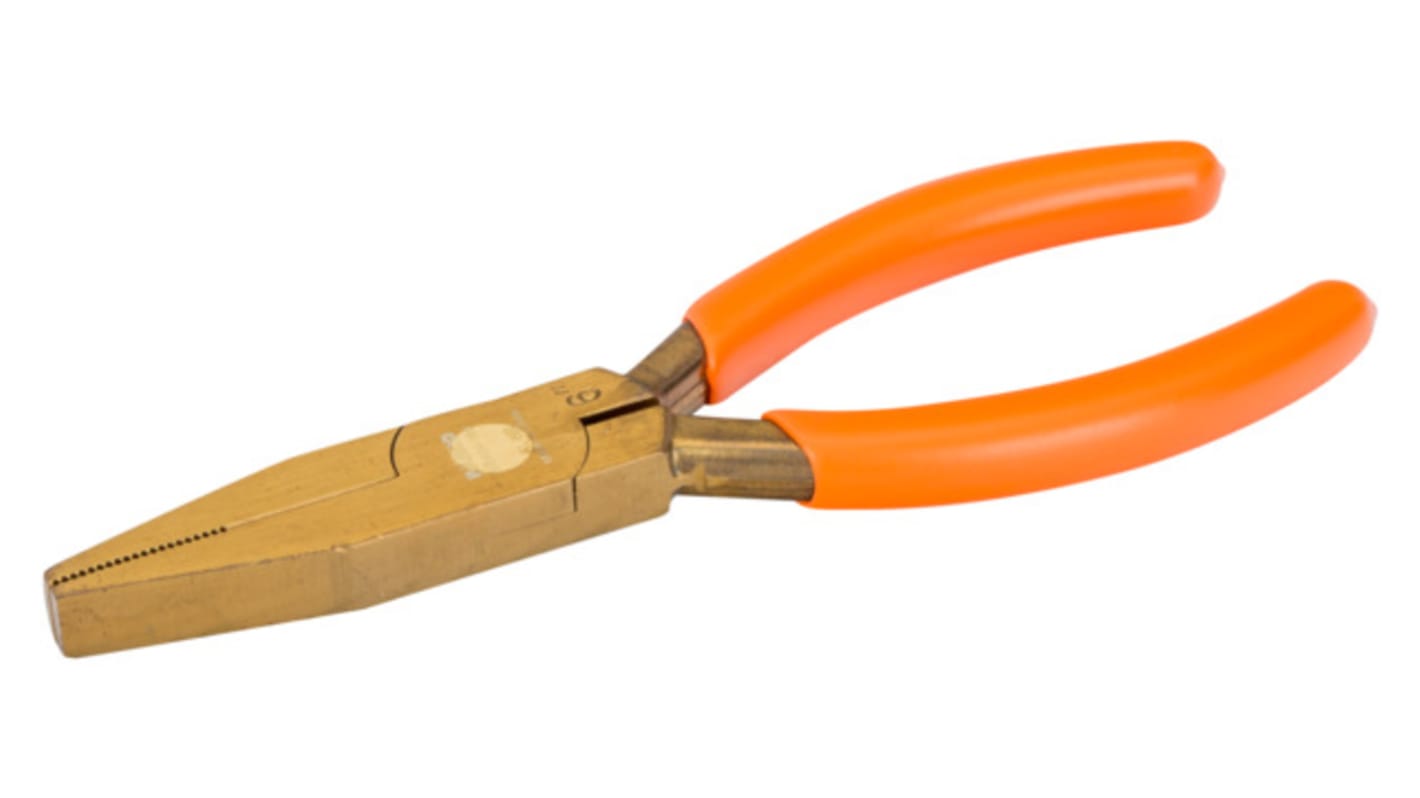 Bahco NS404-160 Flat Nose Pliers, 150 mm Overall, 41mm Jaw