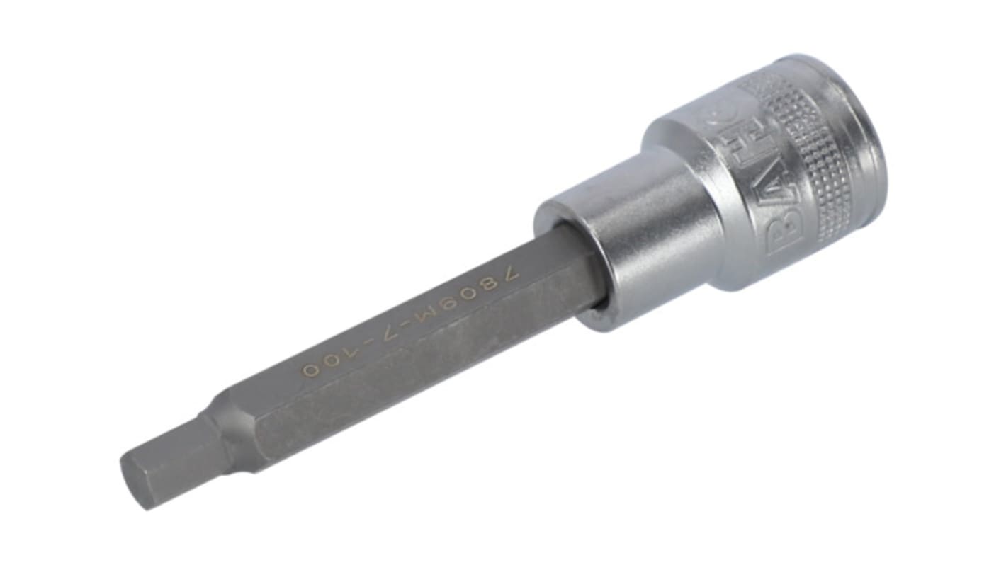 Bahco 7809M-5-180 5 mm Steckschlüssel, Länge 180 mm
