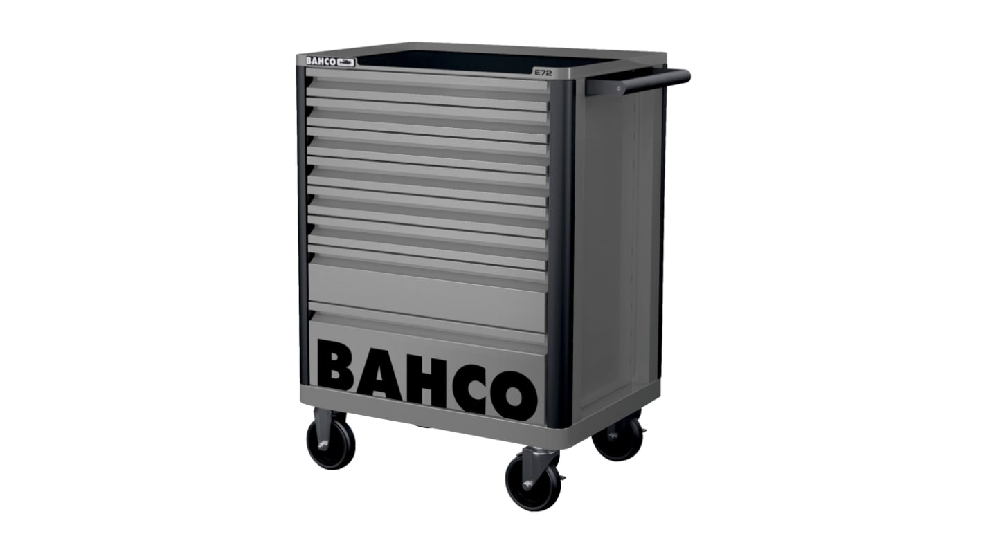 Carro de servicio Bahco con 8 niveles, dim. de plataforma 952 x 510 x 782mm, carga 30kg