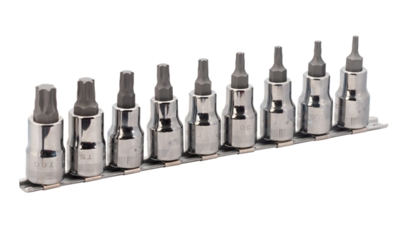 Bahco Socket Driver Set 9 Pieces