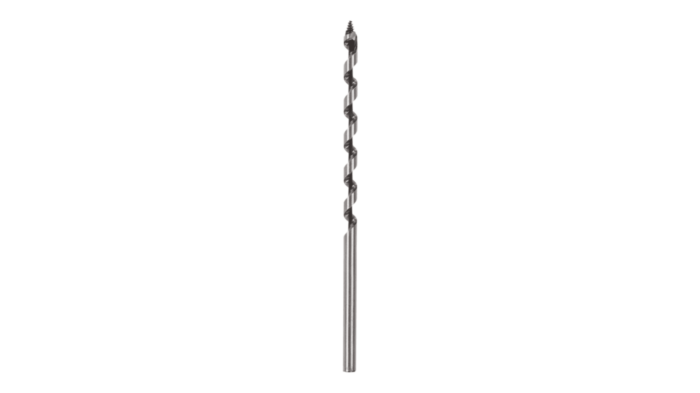 DeWALT Alloy Steel Wood Auger Drill Bit for Wood, 6mm Diameter, 28.2 cm Overall