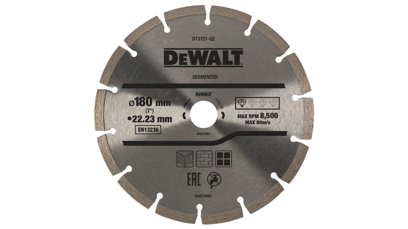 DeWALT 研磨ホイール ダイヤモンド
