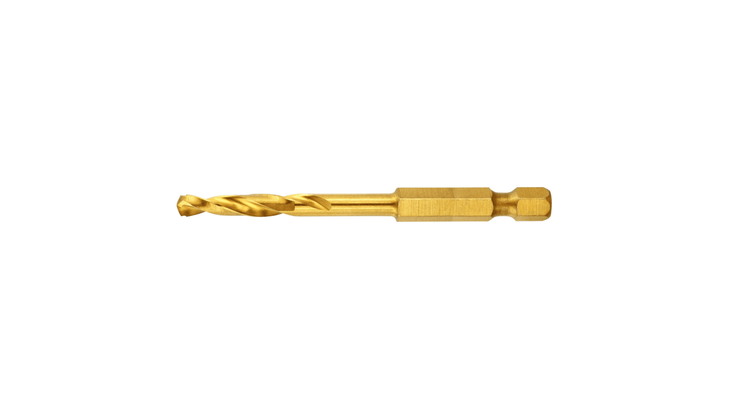 DeWALT DT500 Series Steel Twist Drill Bit for Metal, 4.2mm Diameter