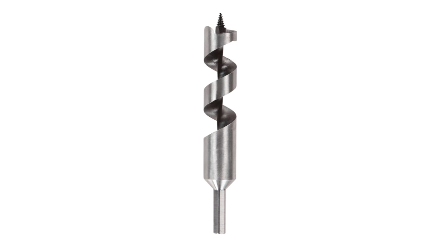 DeWALT DT462 Series Hardened Steel Wood Auger Drill Bit for Wood, 32mm Diameter, 200 mm Overall