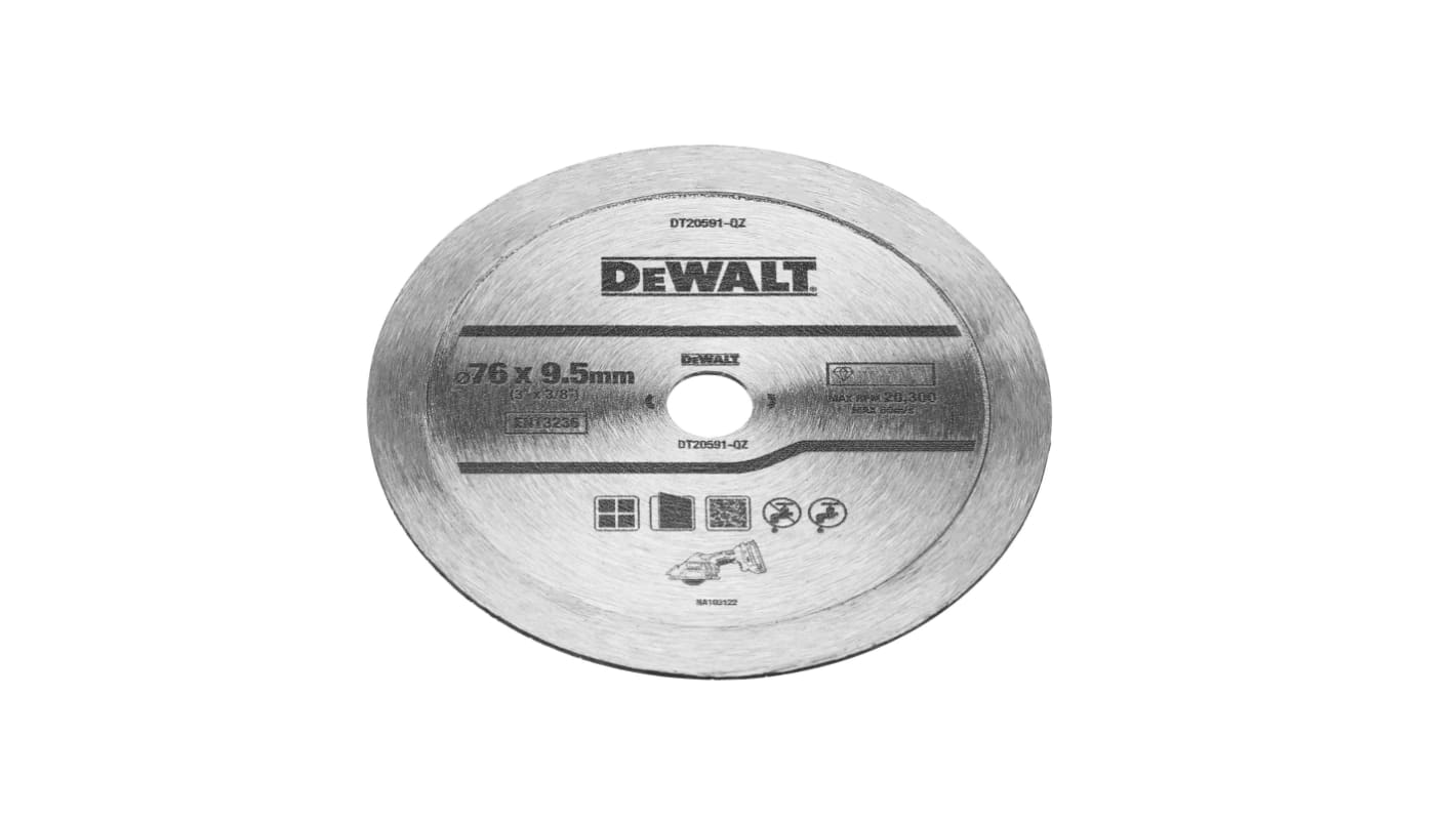 Cutting Disc DT205 DeWALT, Ø 76mm