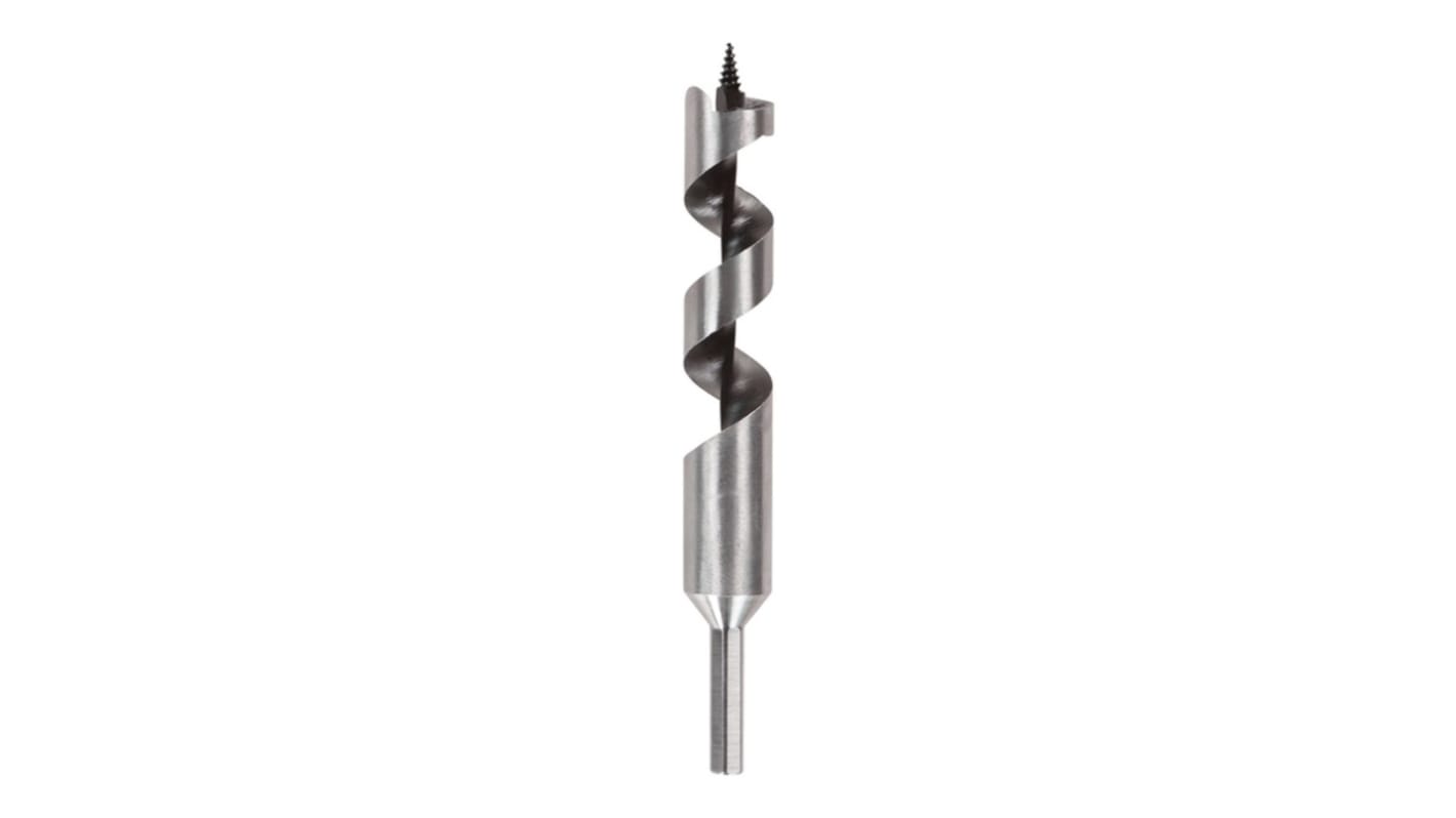 DeWALT DT461 Series Hardened Steel Wood Auger Drill Bit for Wood, 22mm Diameter, 200 mm Overall