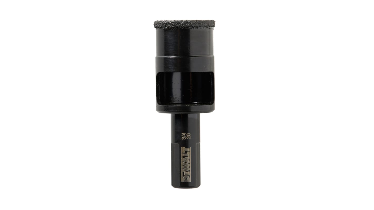 DeWALT DT604 Series Diamond Tipped Tile Drill Bit for Tiles, 20mm Diameter