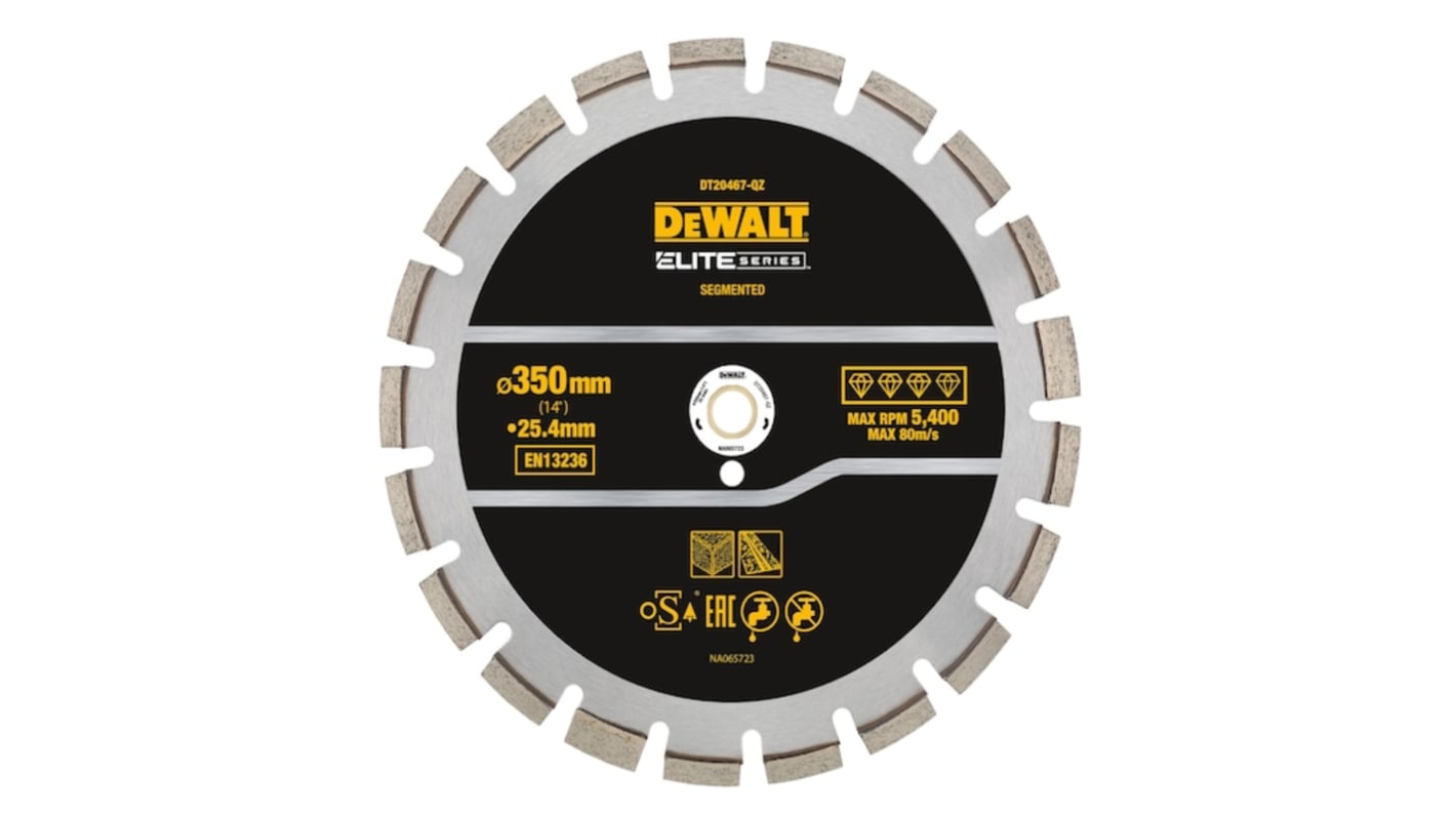 DeWALT Asphalt, Green Concrete Circular Saw Blade, Pack of 1