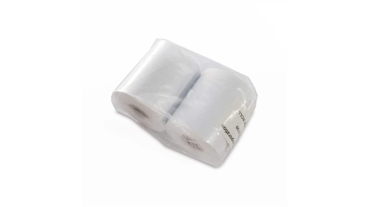 Ohaus White Plain Printer Paper Roll