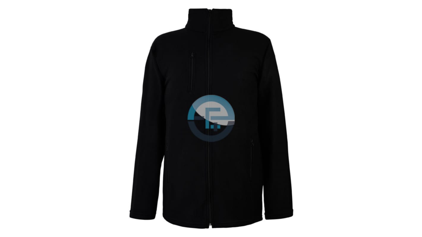EUROSTAT 51-761-15 Black 2% Antistatic Fibers, 98% Micro Polyester Fleece Jacket L