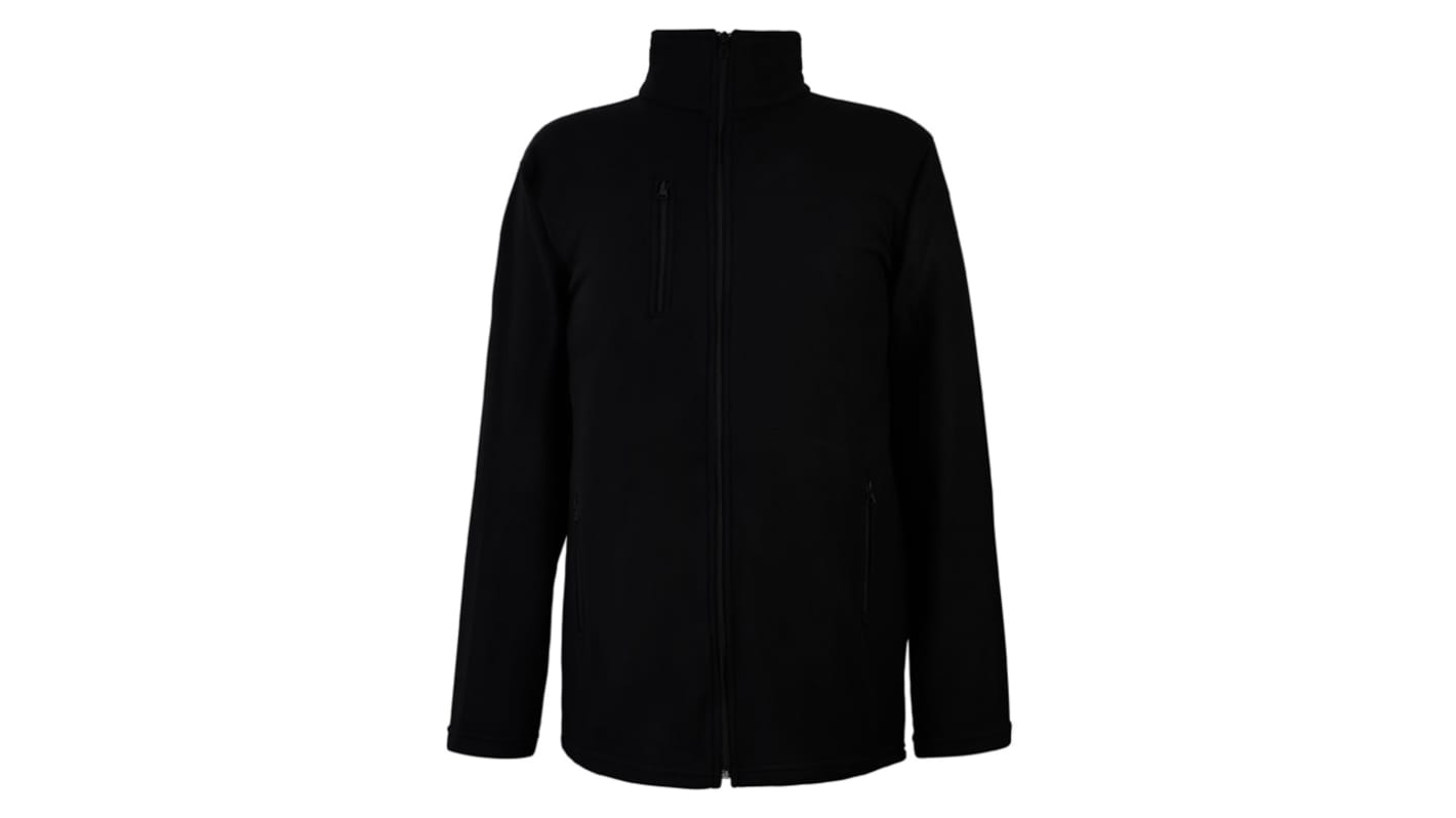 EUROSTAT 51-761-15 Black 2% Antistatic Fibers, 98% Micro Polyester Fleece Jacket XXL
