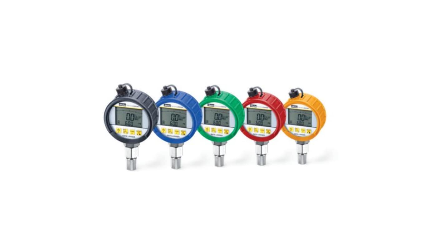 Parker 1/4 in LCD Digital Pressure Gauge 600bar 90mm Outside Diameter