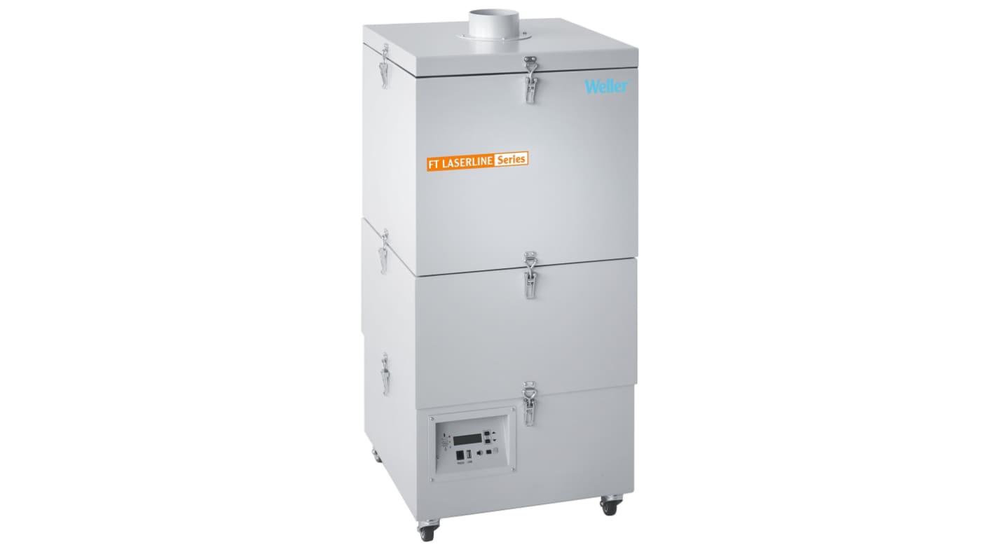 Weller Laser-Line 400V, 230V Solder Fume Extractor, 360W, Type F - Schuko plug, Type G - British 3-pin