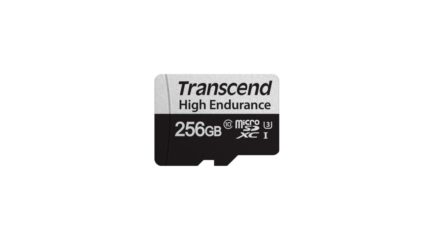 Transcend 256 GB MicroSDXC Micro SD Card, Class 10