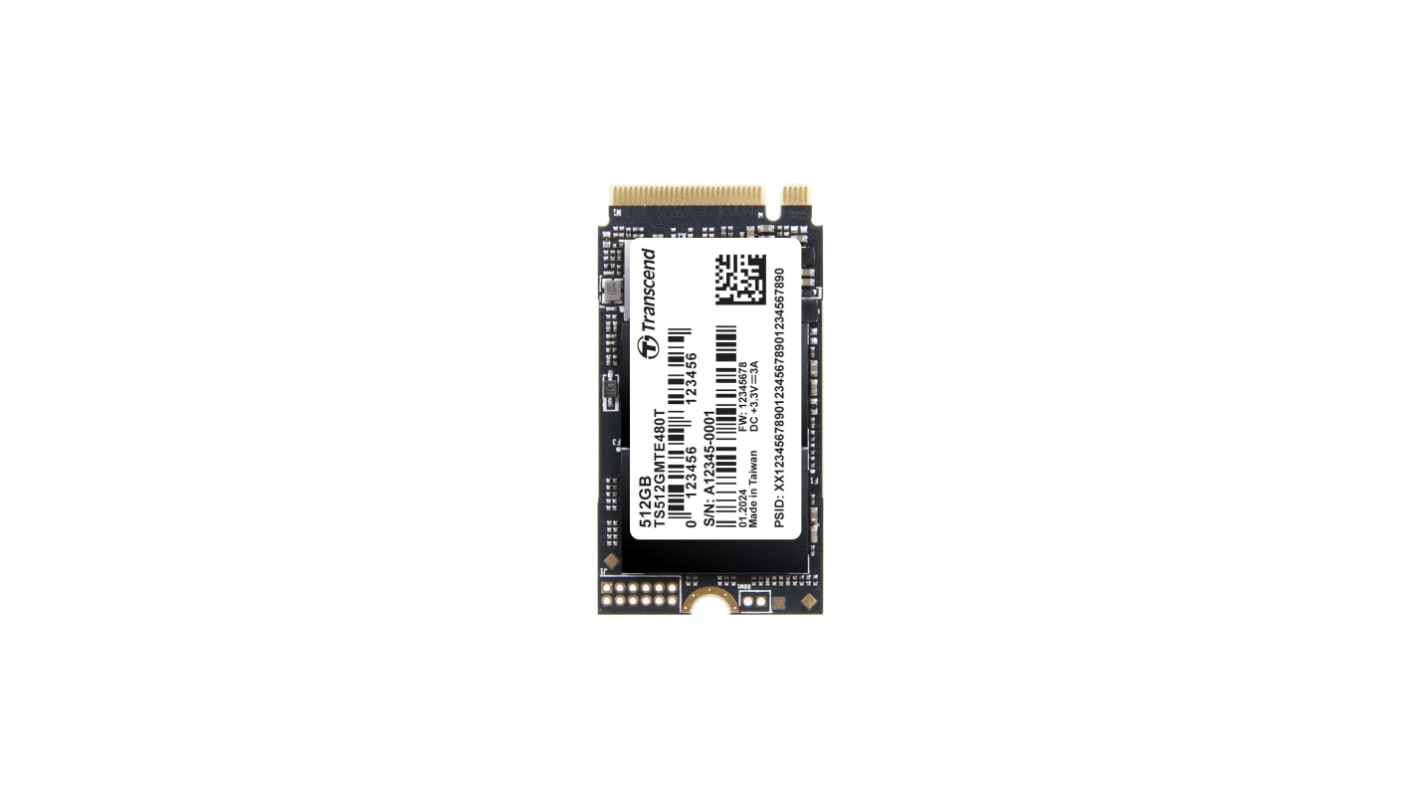 Transcend TS512GMTE480T M.2 (2242) 512 GB Internal SSD