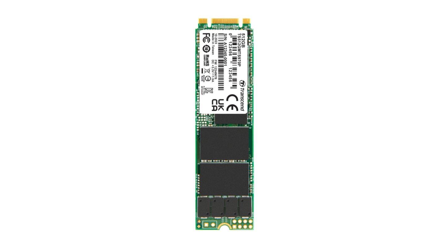 Transcend MTS970P M.2 (2280) 512 GB Internal SSD