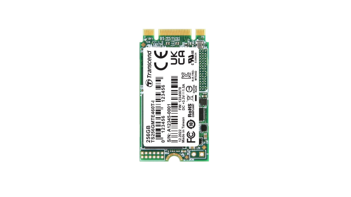 Transcend TS256GMTE460T-I M.2 (2242) 256 GB Internal SSD
