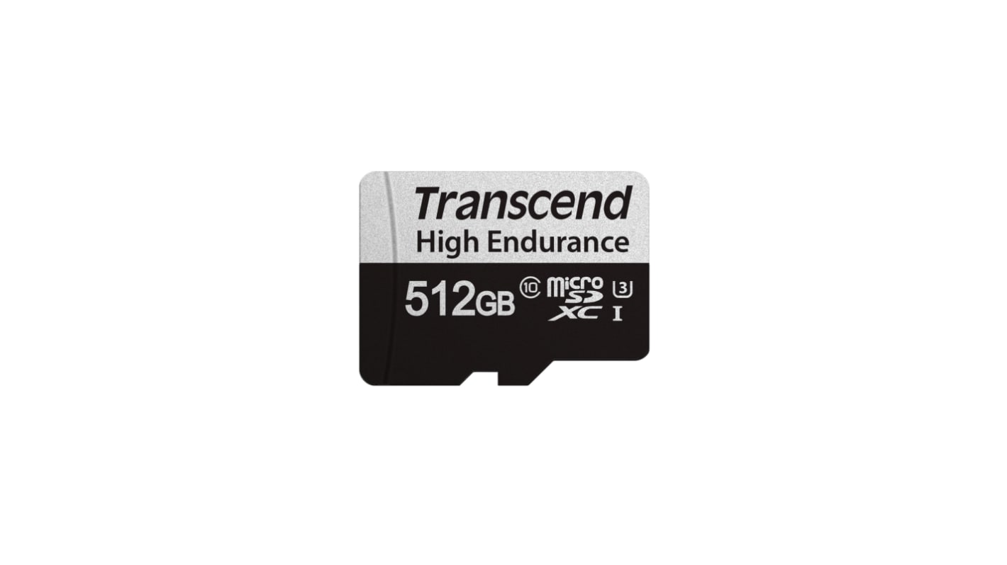 Transcend 512 GB MicroSDXC Micro SD Card, Class 10