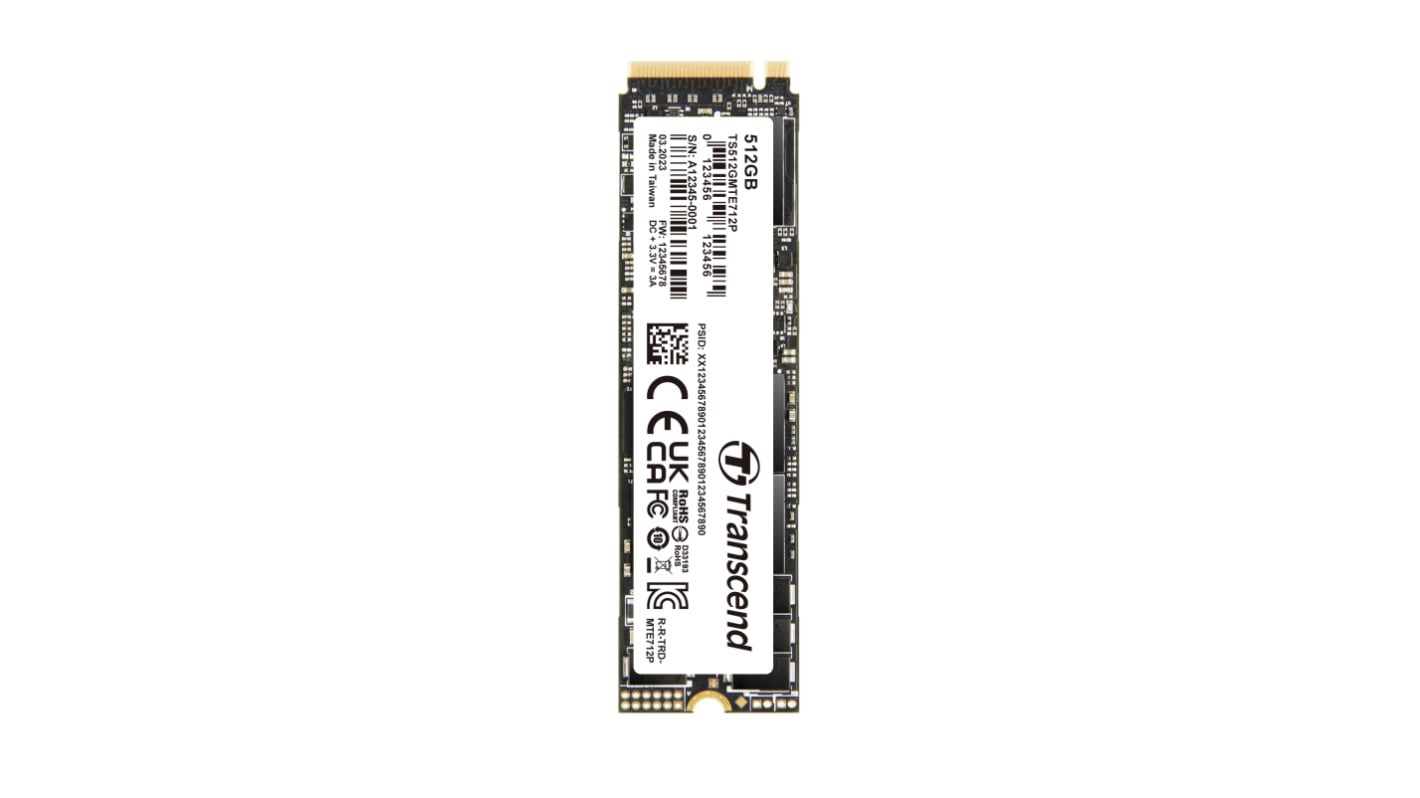 Transcend TS512GMTE712P 2280-D5-M 512 GB Internal SSD