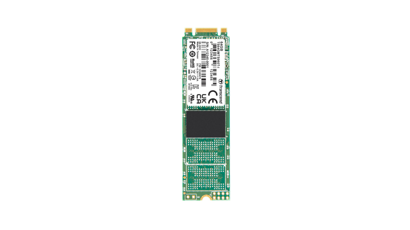 Transcend Belső SSD 64 GB SATA III 6 Gb/S Igen 3D TLC