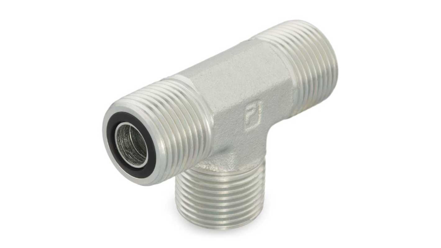 Parker Hydraulic Union Tee Compression Tube Fitting 1/4 in to 1/4 in