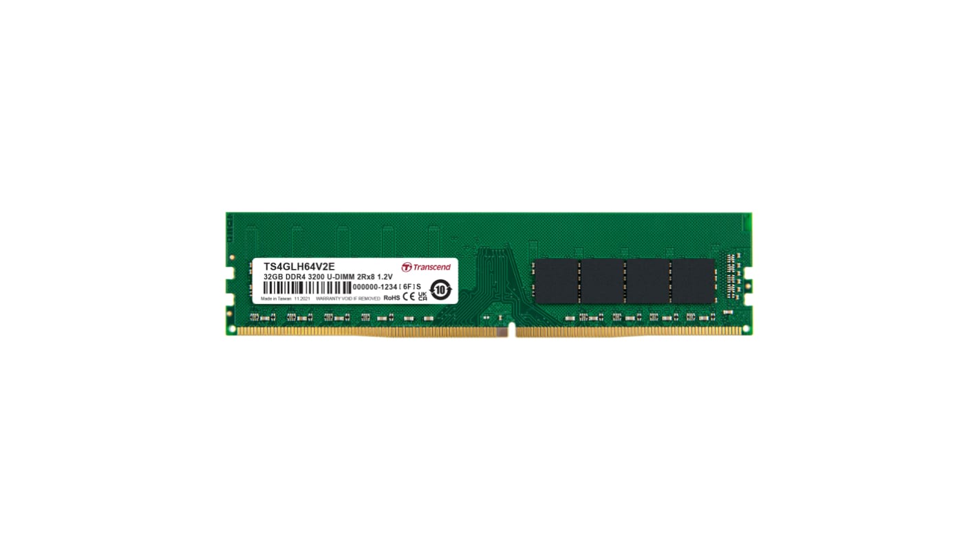 RAM, 32 GB, DDR4, gniazdo: UDIMM, 1.2V