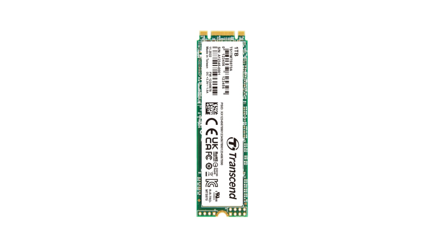 Transcend TS1TMTS970A M.2 2280 1 TB Internal SSD Hard Drive