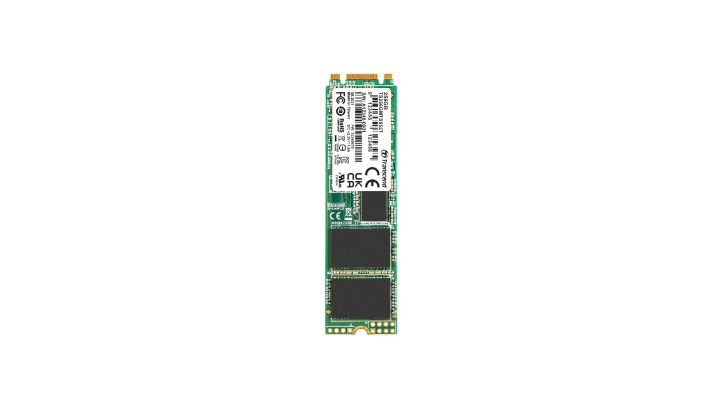 Transcend TS256GMTS952T M.2 TYPE 2280-D2-B-M 256 GB Internal SSD Hard Drive