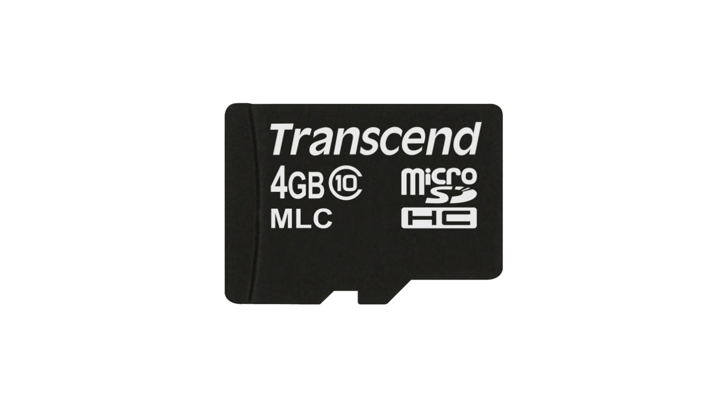 Karta Micro SD MicroSDHC 4 GB Transcend, řada: USDC10M