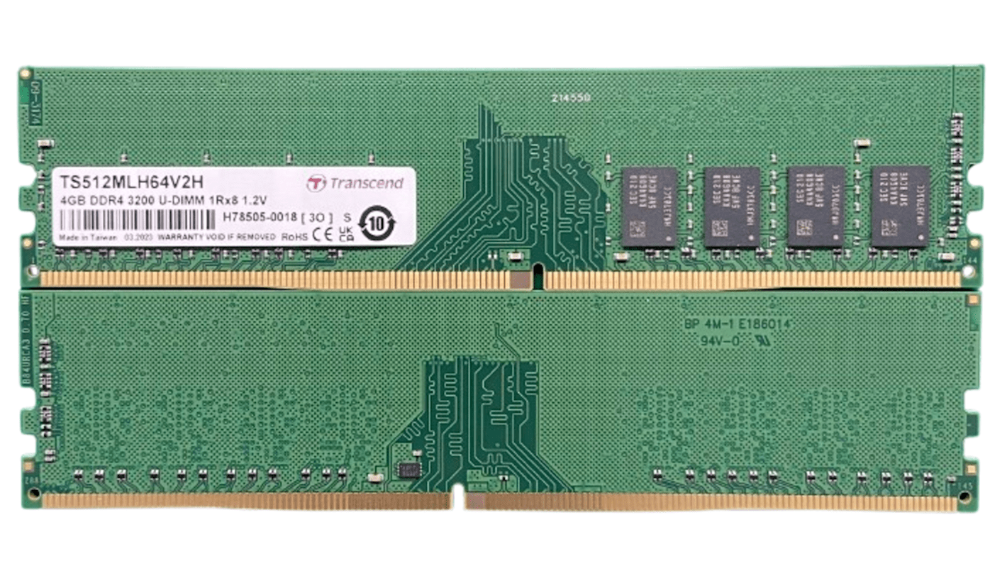 RAM, 4 GB, DDR4, gniazdo: UDIMM, 1.2V