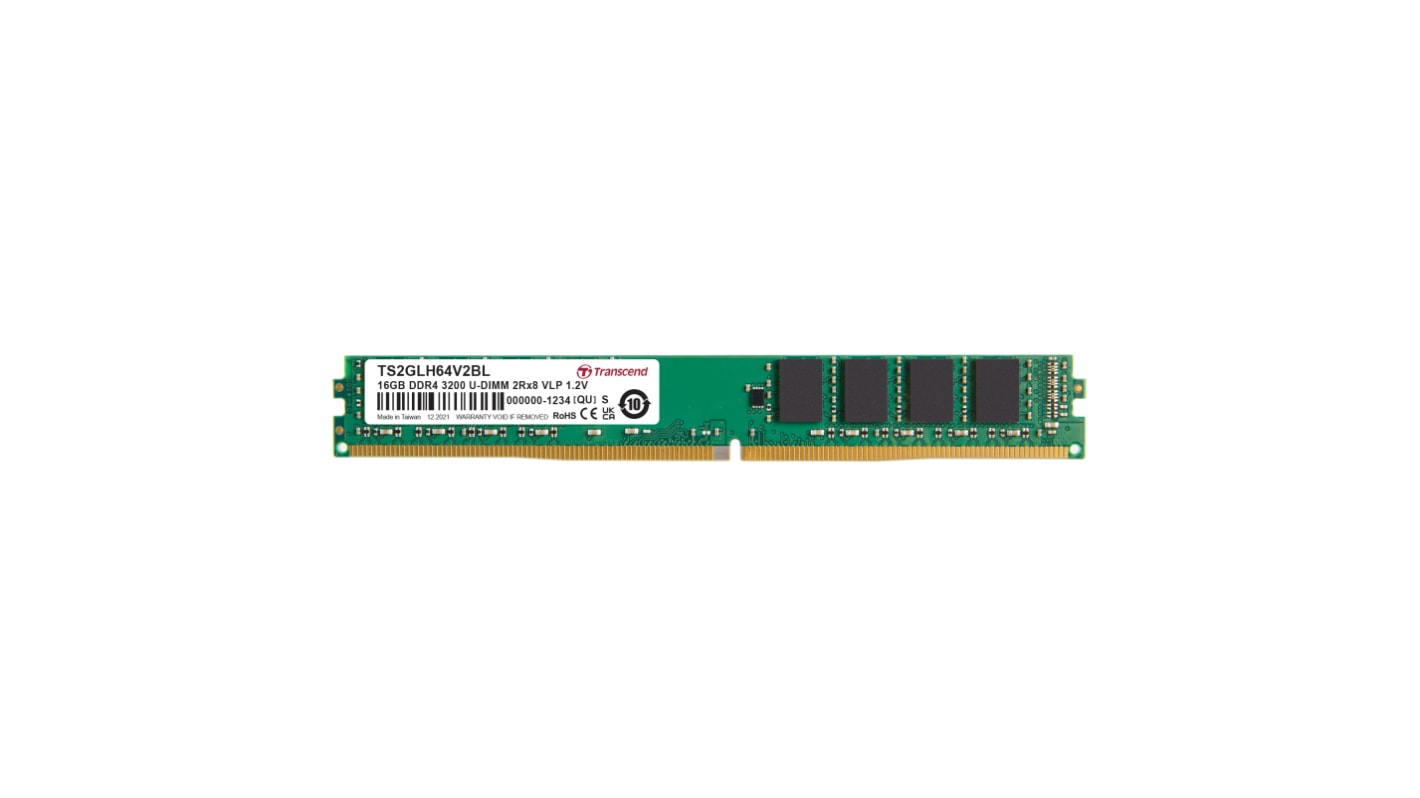 RAM, 16 GB, DDR4, gniazdo: UDIMM, 1.2V