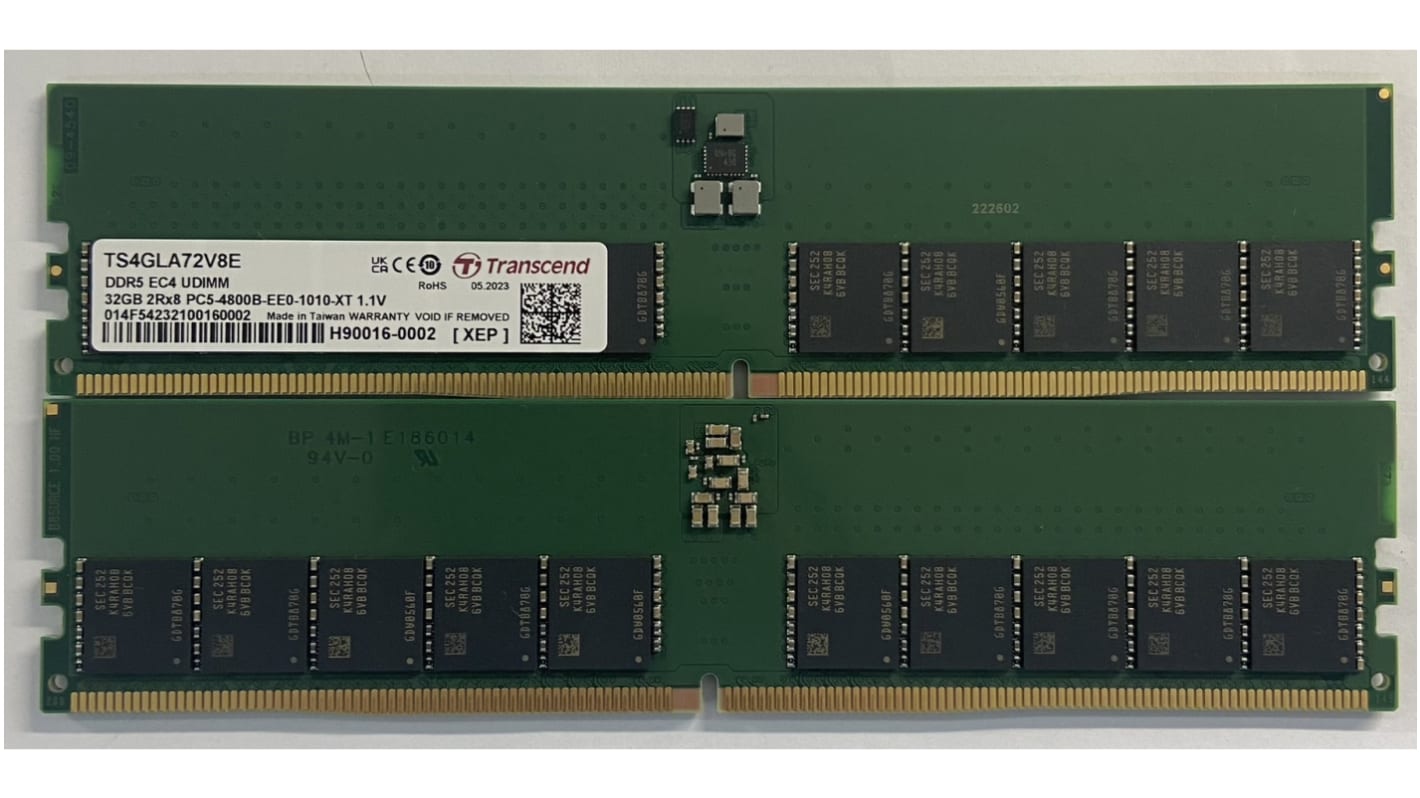 RAM, 32 GB, DDR5, gniazdo: DIMM, 1.1V