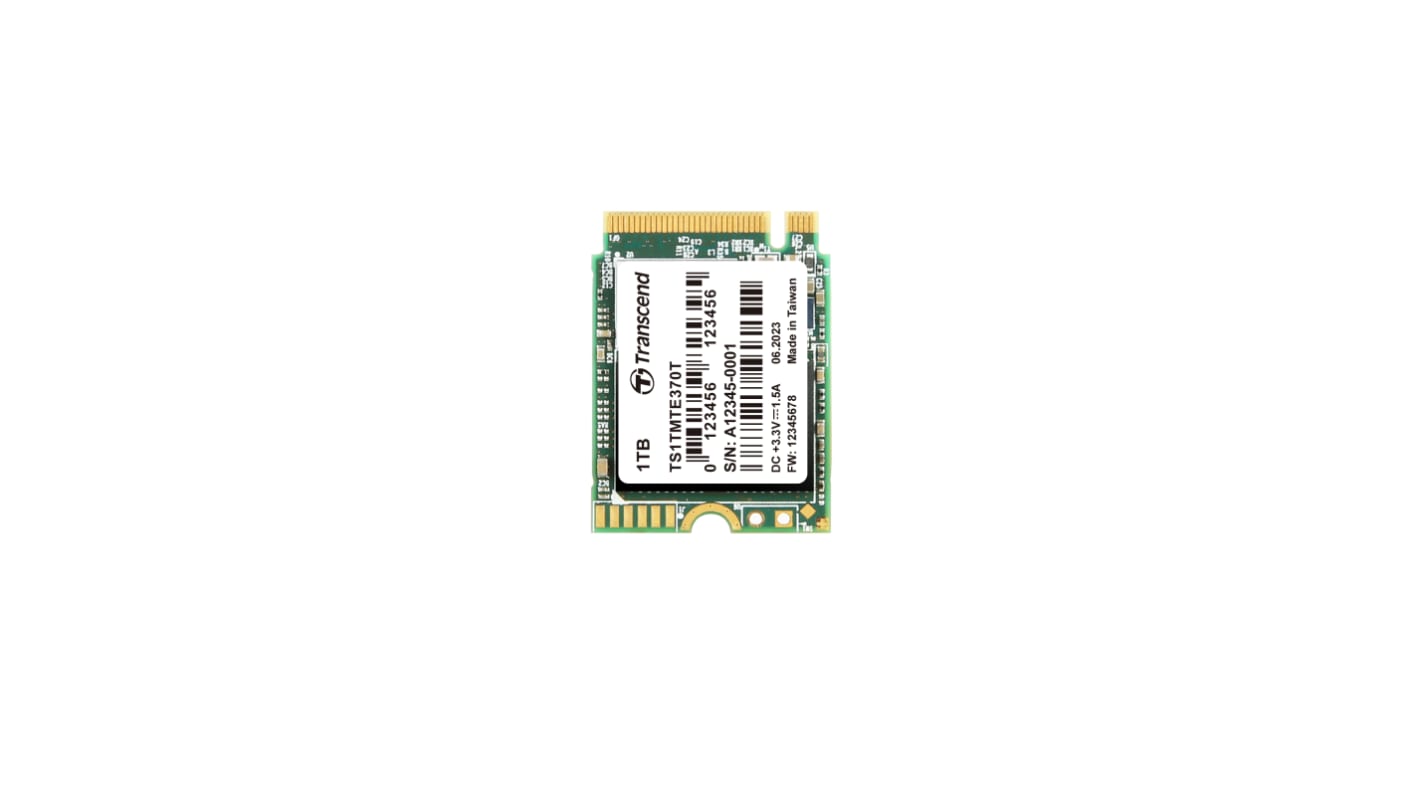 Transcend TS1TMTE370T 2230-S3-M 1 TB Internal SSD