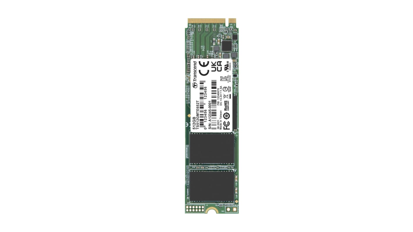 Transcend TS512GMTE652T M.2 (2280) S2-M 512 GB Internal SSD
