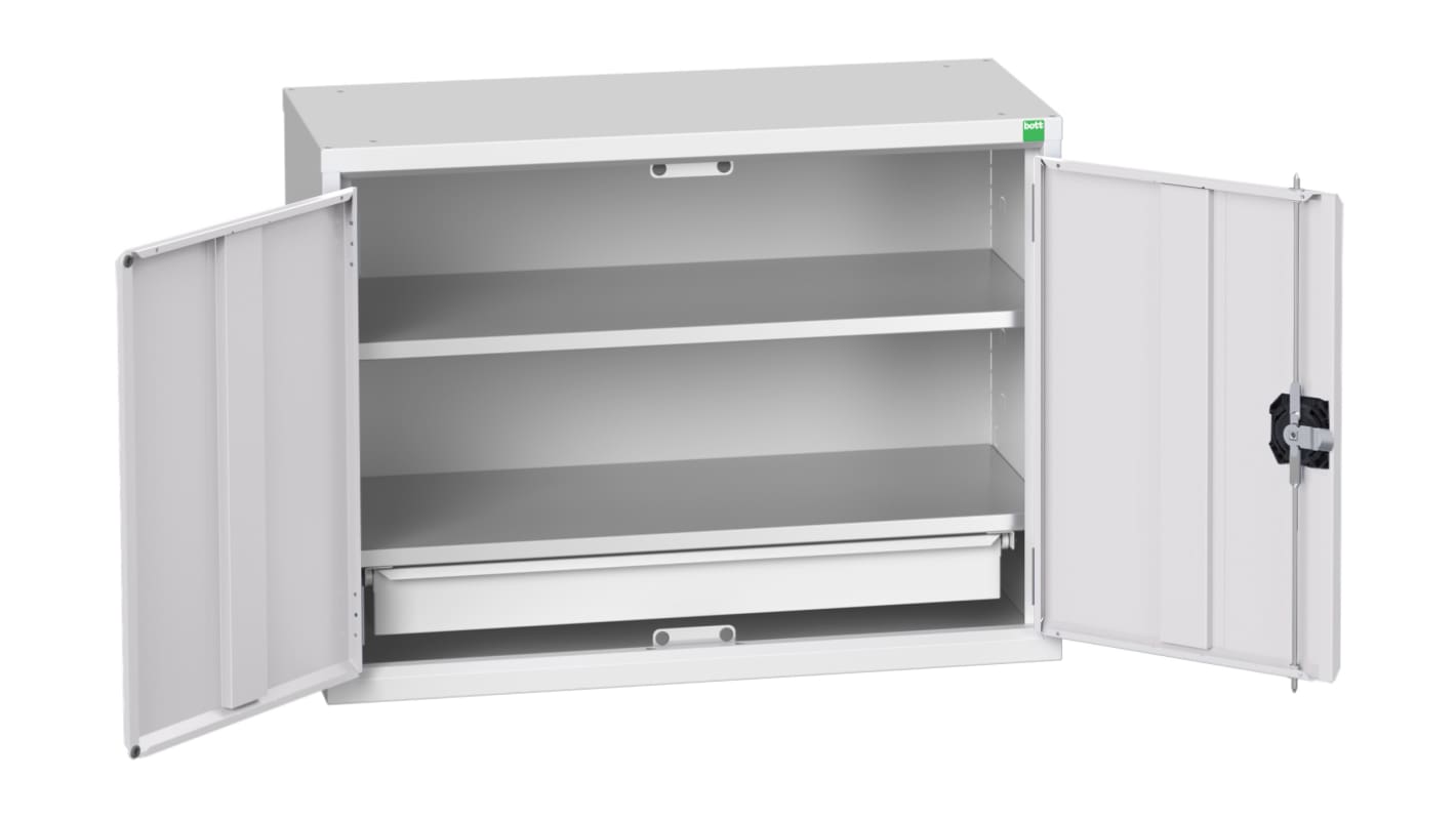 Bott 2 Door, 1 Drawer Sheet Steel No Cupboard, 800 x 350 x 600mm