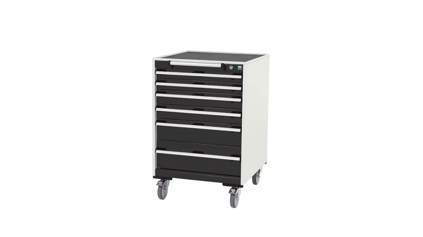 Bott, 6 Drawer Sheet Steel Floor Standing Cabinet, 650 x 650 x 985mm