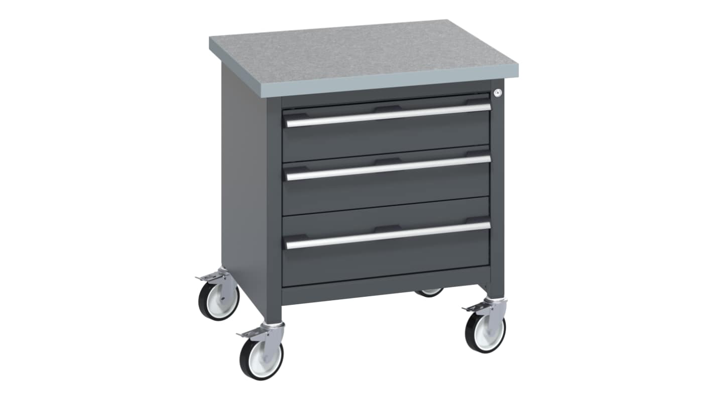 Bott 41002093.77v Portable Sheet Steel Workbench, 225kg Max Load, 840mm x 750mm x 750mm
